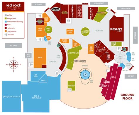  about red rock casino map